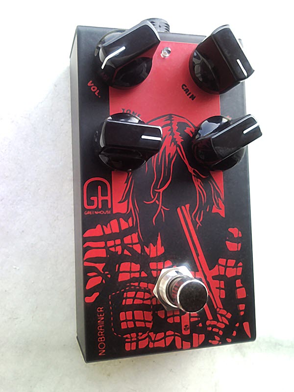 Greenhouse Nobrainer High Gain Distortion Overdrive"